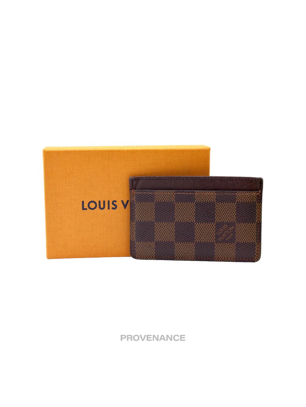 🔴 Louis Vuitton Card Holder Wallet - Damier Ebene